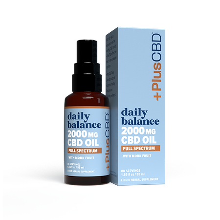2000mg CBD Oil Drops Unflavored
