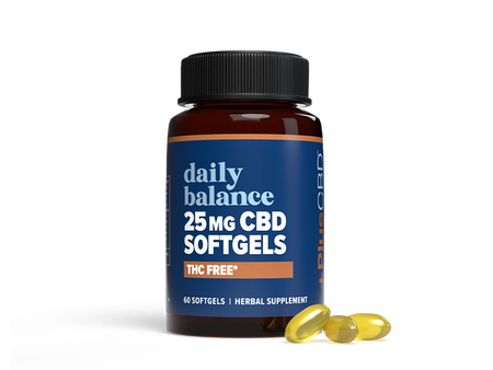 THC Free CBD Softgels 25mg