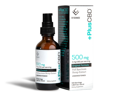 CBD OIL 500MG 1.86OZ UNSWEETENED