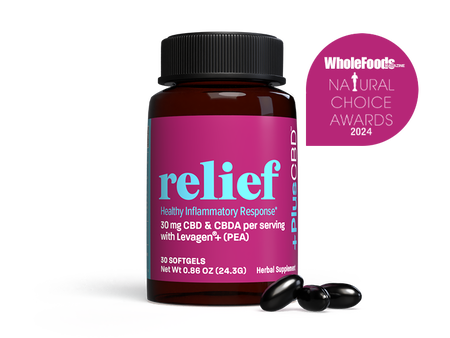 CBD Relief Softgels, 30ct, 15mg