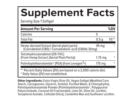 Reserve Relief CBD Softgels 30 Count