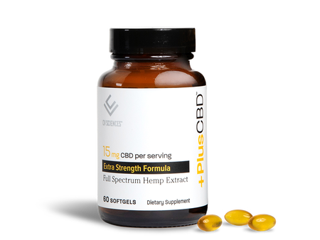 CBD Softgels 15mg 60ct Extra Strength Formula