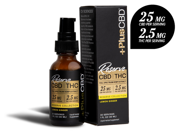 Full Spectrum CBD THC Oil - Reserve Collection | +PlusCBD