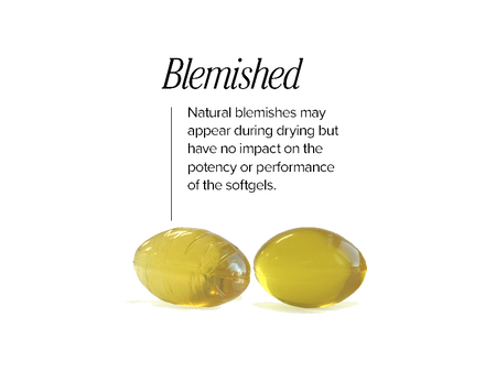 blemished softgel comparison