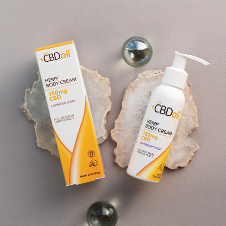 Plus CBD Cream 150mg Lavender