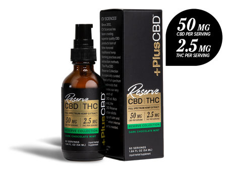 CBD OIL RESERVE COLLECTION 1.84OZ DARK CHOCOLATE MINT