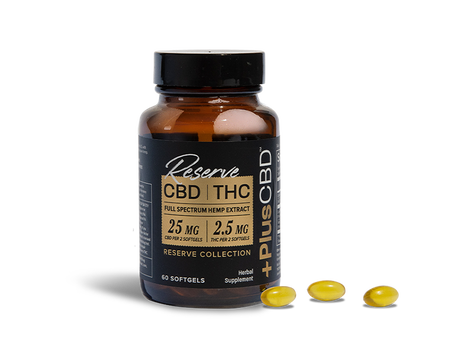 CBD Softgel Capsules Reserve Collection