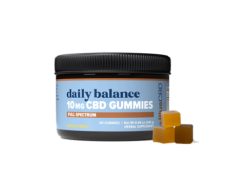 CBD Gummies 10mg 60 count, Citrus Punch