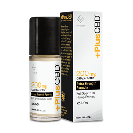 Cbd Topicals Extra Strength Roll On 0mg Pluscbd Oil
