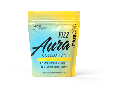 Aura Fizz 2.5mg THC Effervescent Tablets 20 count