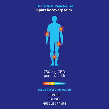 CBD PAIN RELIEF SPORT RECOVERY STICK 1oz