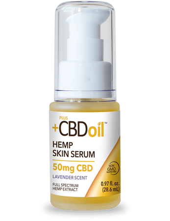 Hemp Oil Skin Serum | Hydrating Gold Formula | PlusCBD™ Oil