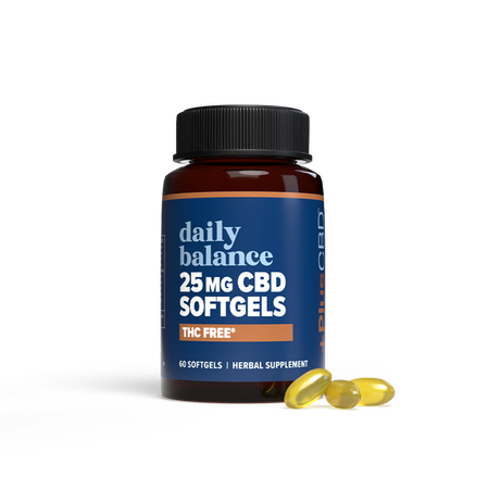 25mg THC Free CBD Softgels 60ct