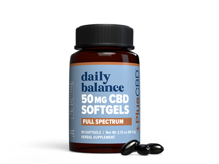 CBD Softgels 50mg 90ct Daily Balance Supplement