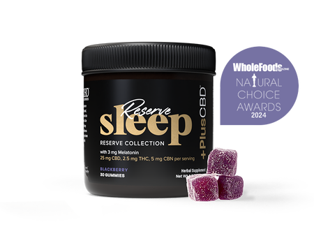 Reserve Collection Sleep Gummies with CBD, THC, CBN, and melatonin 30 count