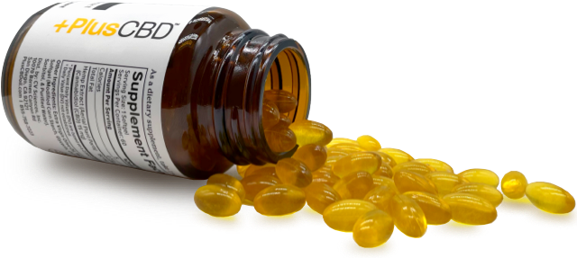 Softgel Capsules spilled